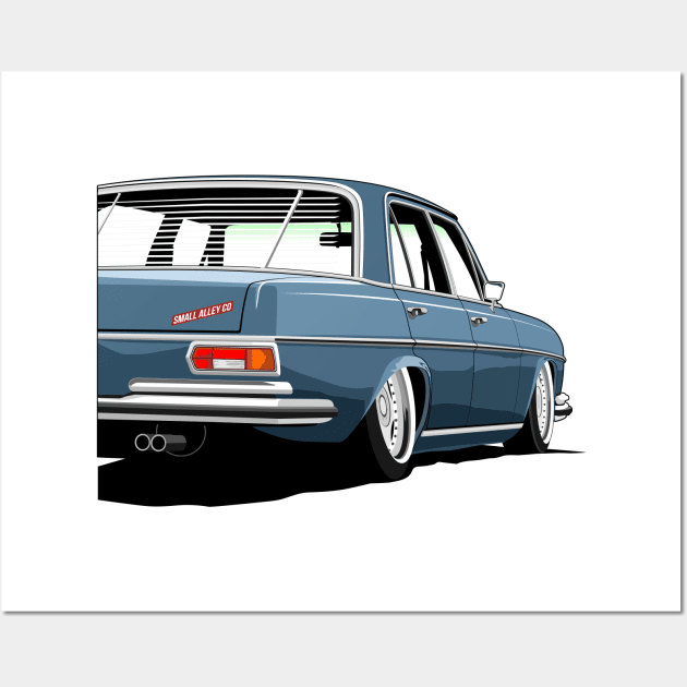 mercedes benz 280 Wall Art by small alley co